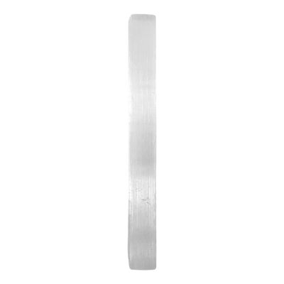 Bacchetta di selenite, bastoncino piatto, 20 cm