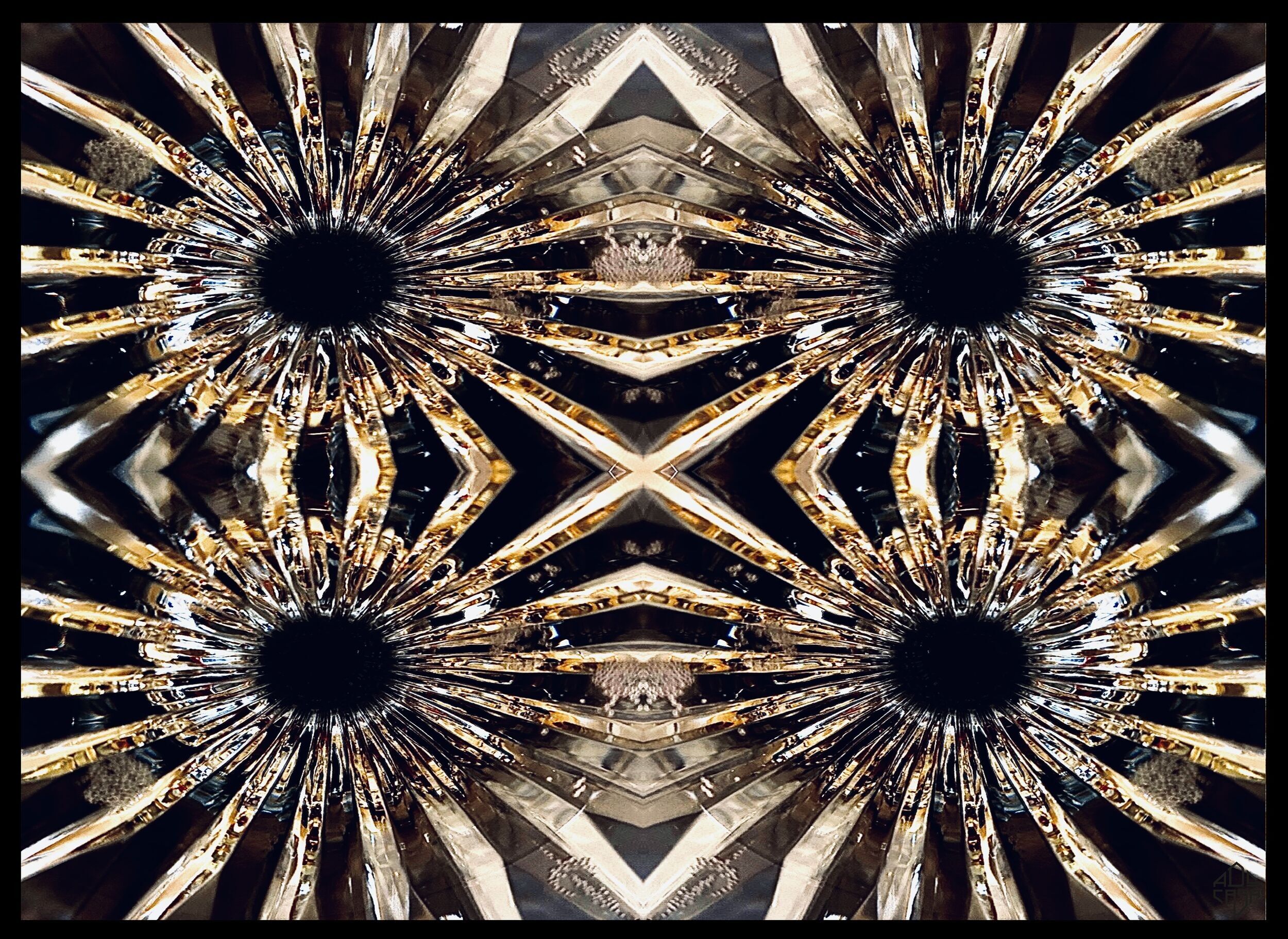 BACCARAT GOLD VELVET PLACEMAT
