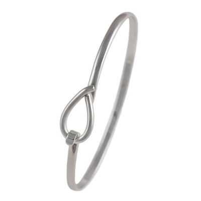 Sterling Silver Loop and Hook Bracelet