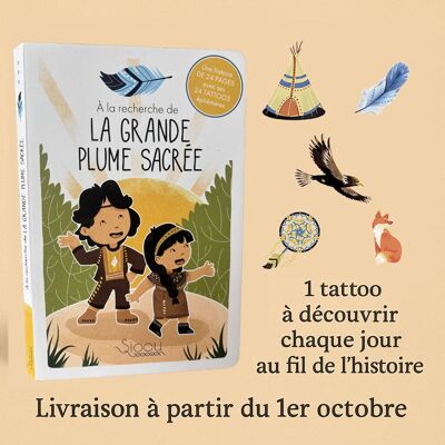 Libro de Adviento Sioou - Tatuajes Temporales