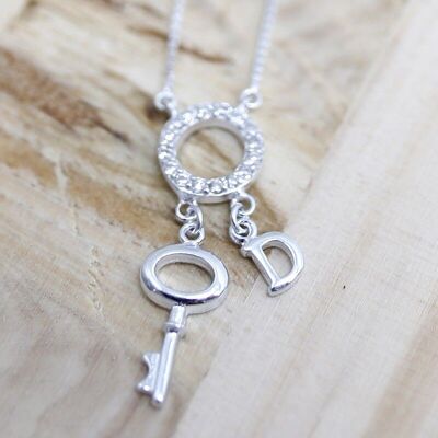 "Open Dreams" Pendant - 925 Silver with chain