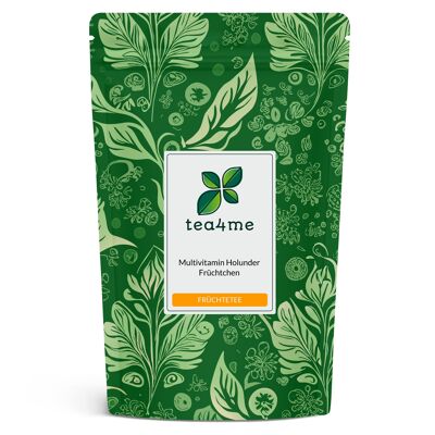 tea4me Multivitamin Elderberry Fruit Tea