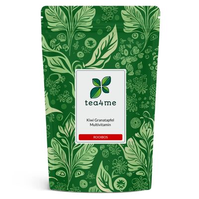 tea4me Rooibos Kiwi Pomegranate Multivitamin with kiwi-pomegranate flavor