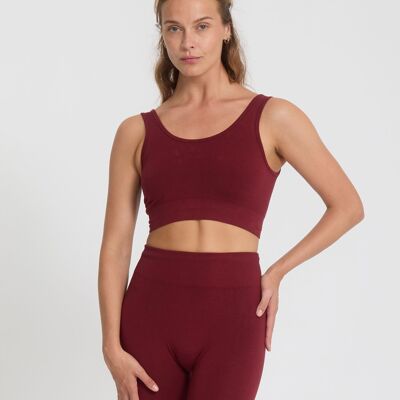 HADU RUBIS - Bamboo yoga bra
