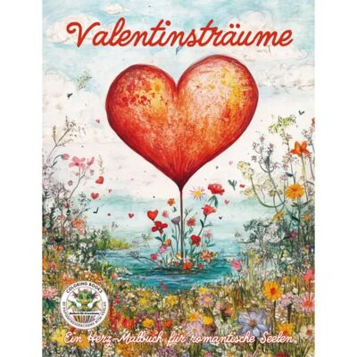 Valentine's Dreams - A Heart Coloring Book for Romantic Souls