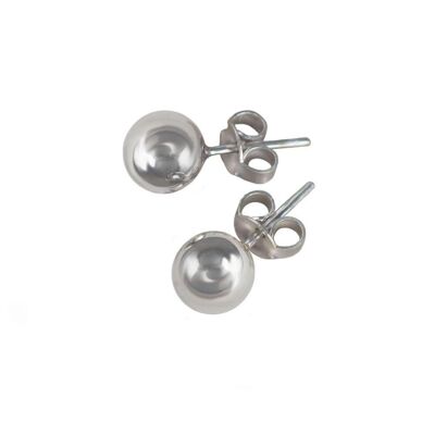 Silver Ball Studs