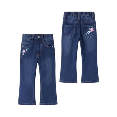 Jean en denim pour fille avec poches JGI55764
