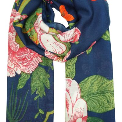 Foulard imprimé floral YF6649