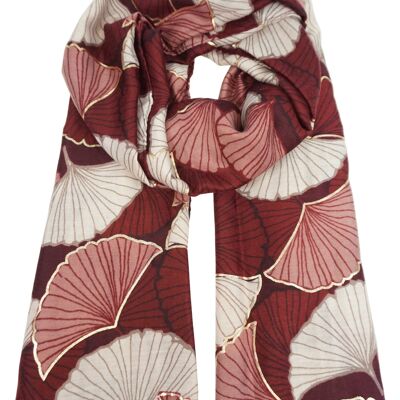 Floral print scarf YF6625