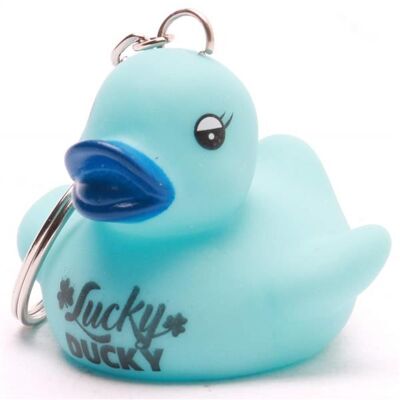 Keychain "Lucky Ducky" - blue