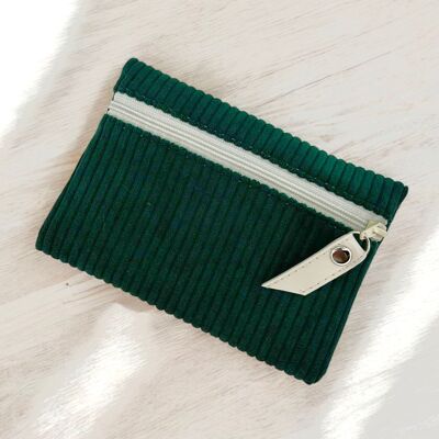 Borsa S, "velluto a coste" abete