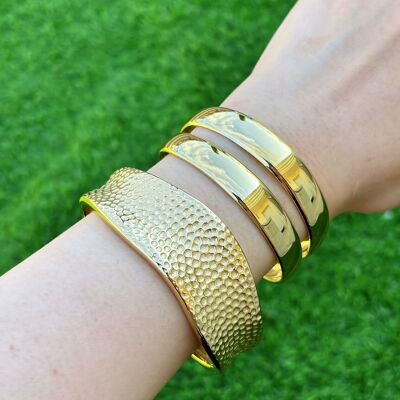Bracciale rigido in acciaio inossidabile 324AQ253