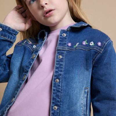 Chaqueta vaquera denim para niña JGI55700