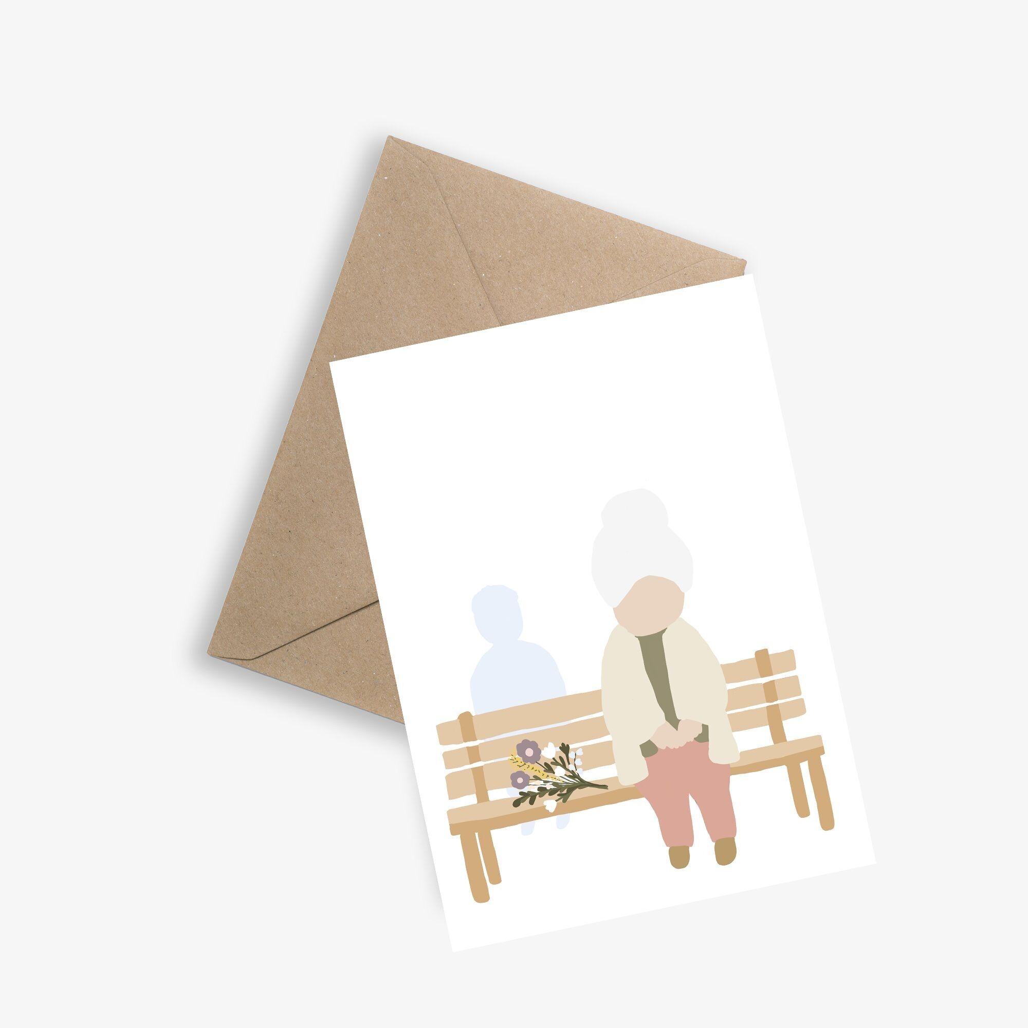 Never Far Away - Kondolenz- und Trauerkarte