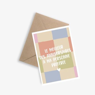 The Best of Birthdays - Simple Birthday Card