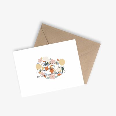 The coolest - Simple birthday card