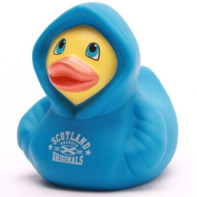 Sudadera con capucha de pato de goma Escocia - azul - pato de goma