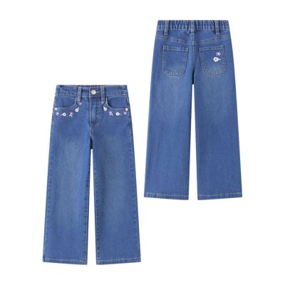 Jeans in denim da bambina JGI55701