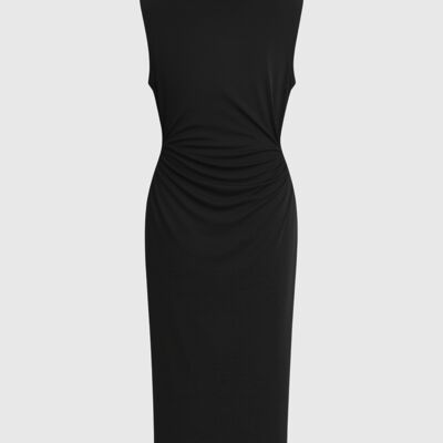 ROBE MIDI ELODIA noir