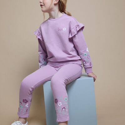 Girls' winter tracksuit sweatshirt set JGI65709