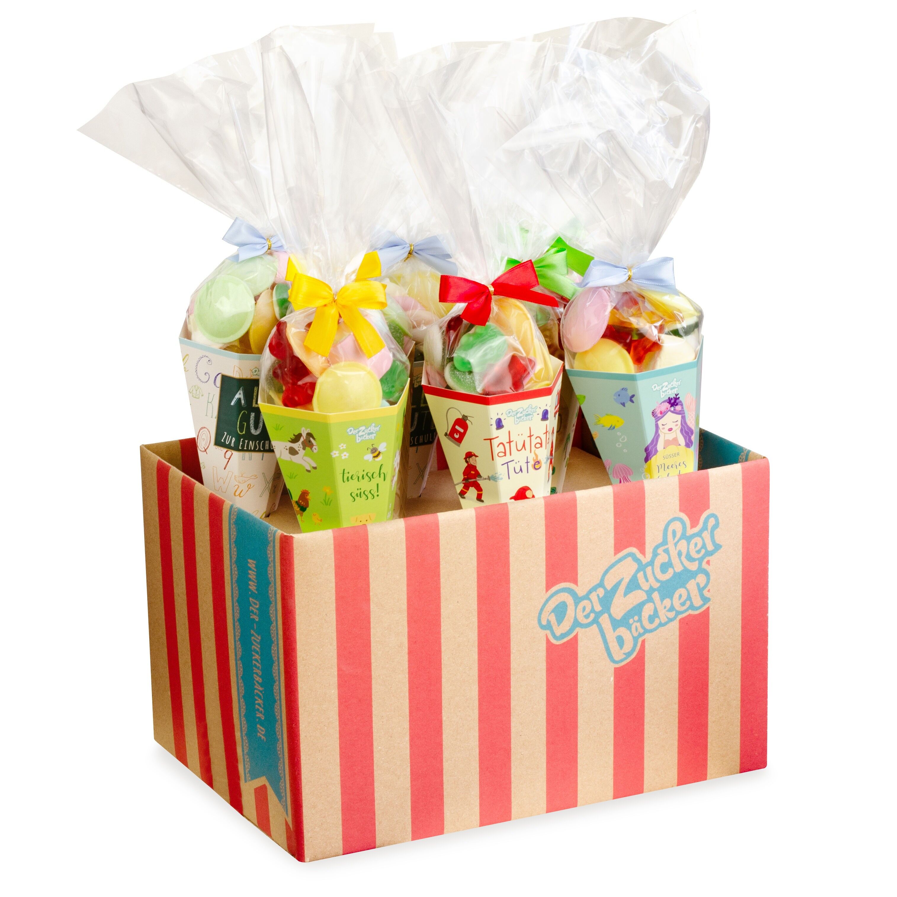 Theken Display für Zuckertüten Karton + Inlay