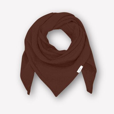 Muslin Scarf Adults • Dark Brown