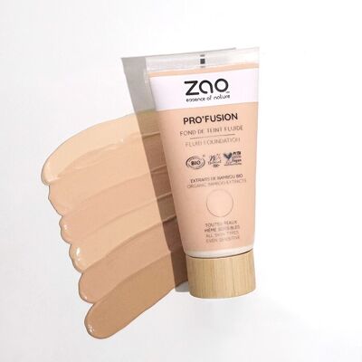 Fond de teint fluide Pro'Fusion ZAO *** Bio, Vegan, 100% naturel