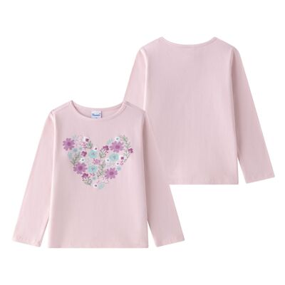 Pink long-sleeved T-shirt JGI65720