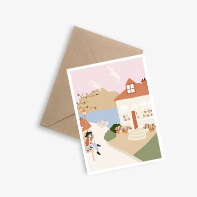 The Reader - Simple Card and Poster