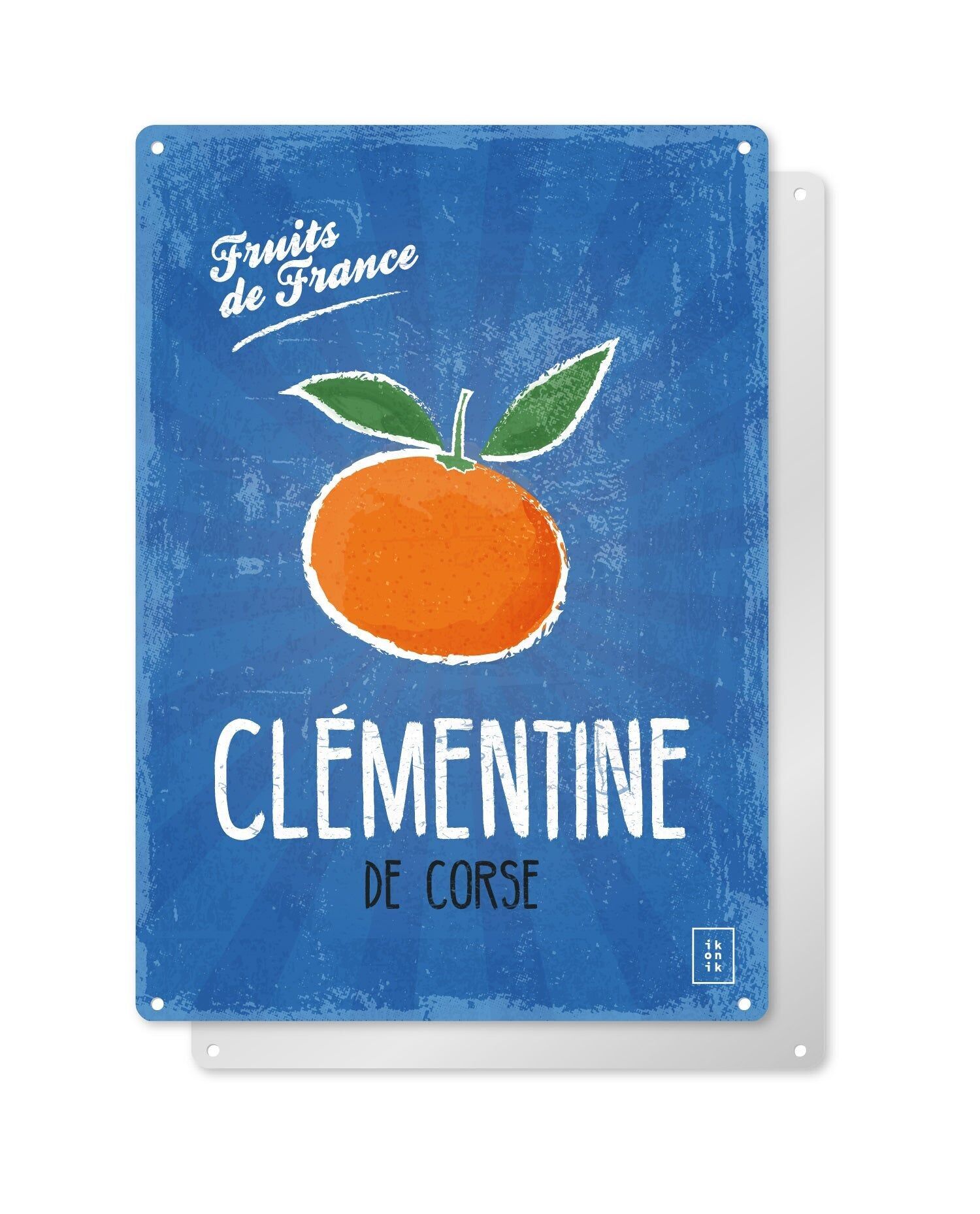 Dekorative Plakette Clementine von Korsika