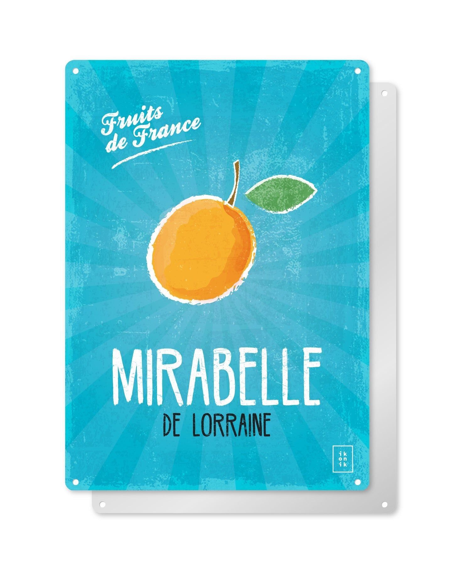 Dekorativer Teller Mirabelle de Lorraine