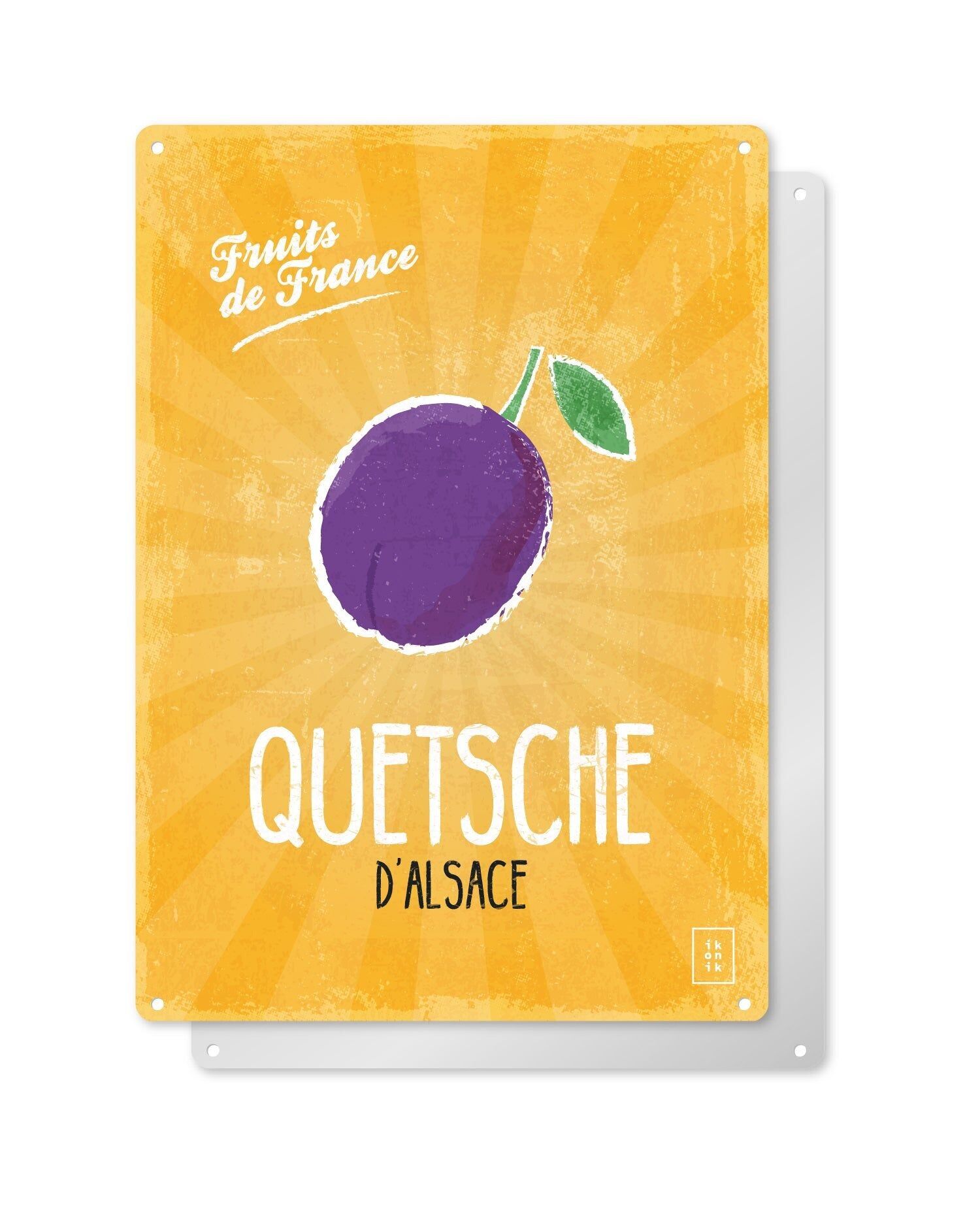 Dekoteller Quetsche d’Alsace