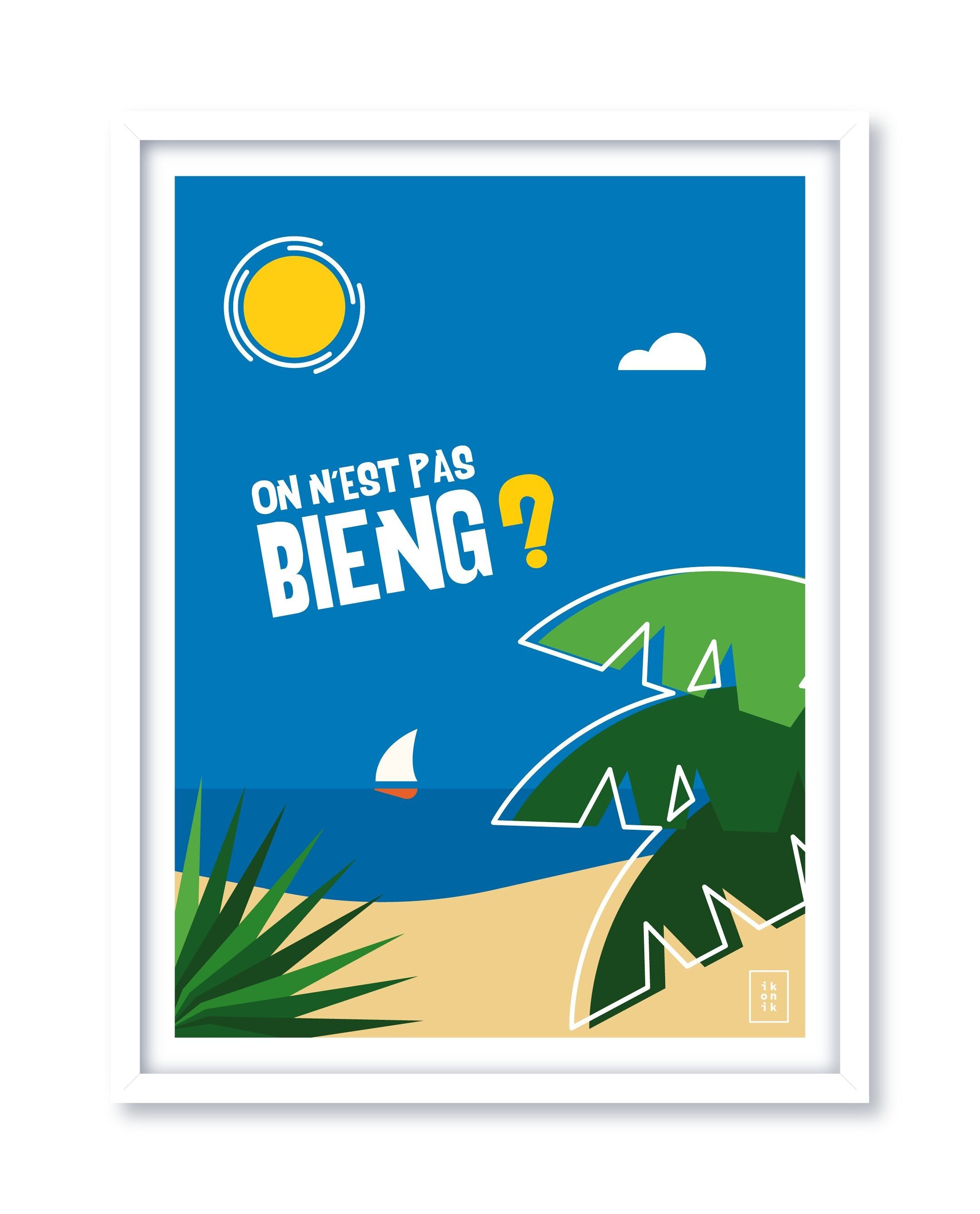 Das Strandposter | Sind wir nicht gut?- 30 x 40 cm
