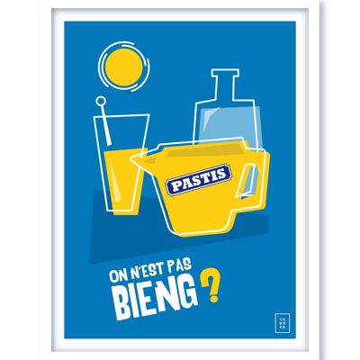 Le Pastis Poster | Aren't We Good?- 30 x 40 cm