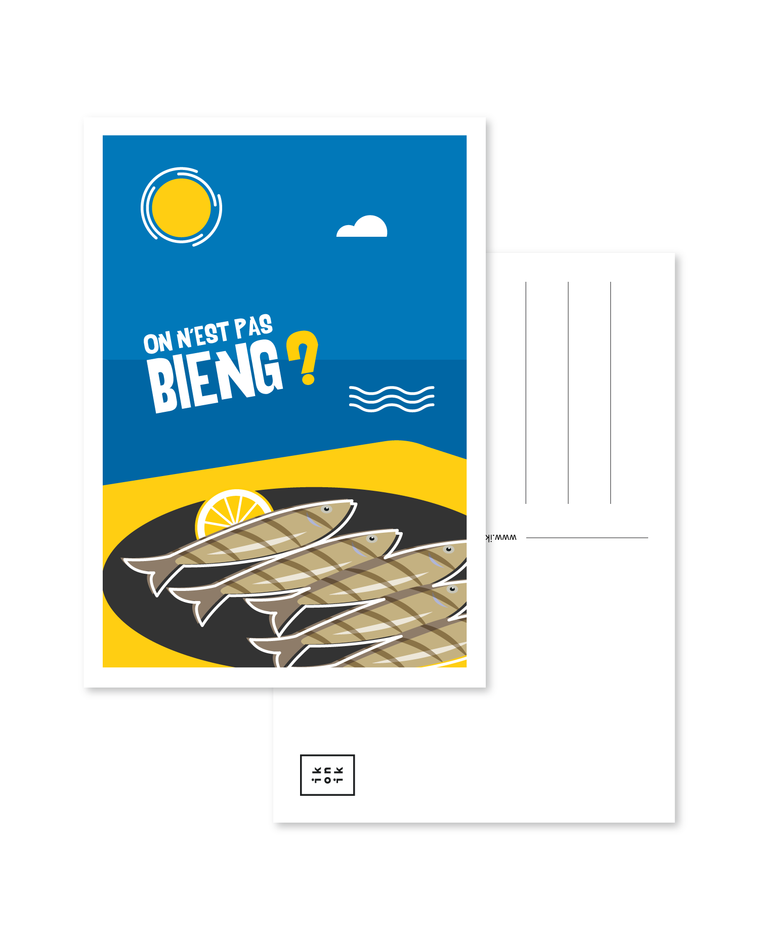 Postkarte | Das Sardinenfestival