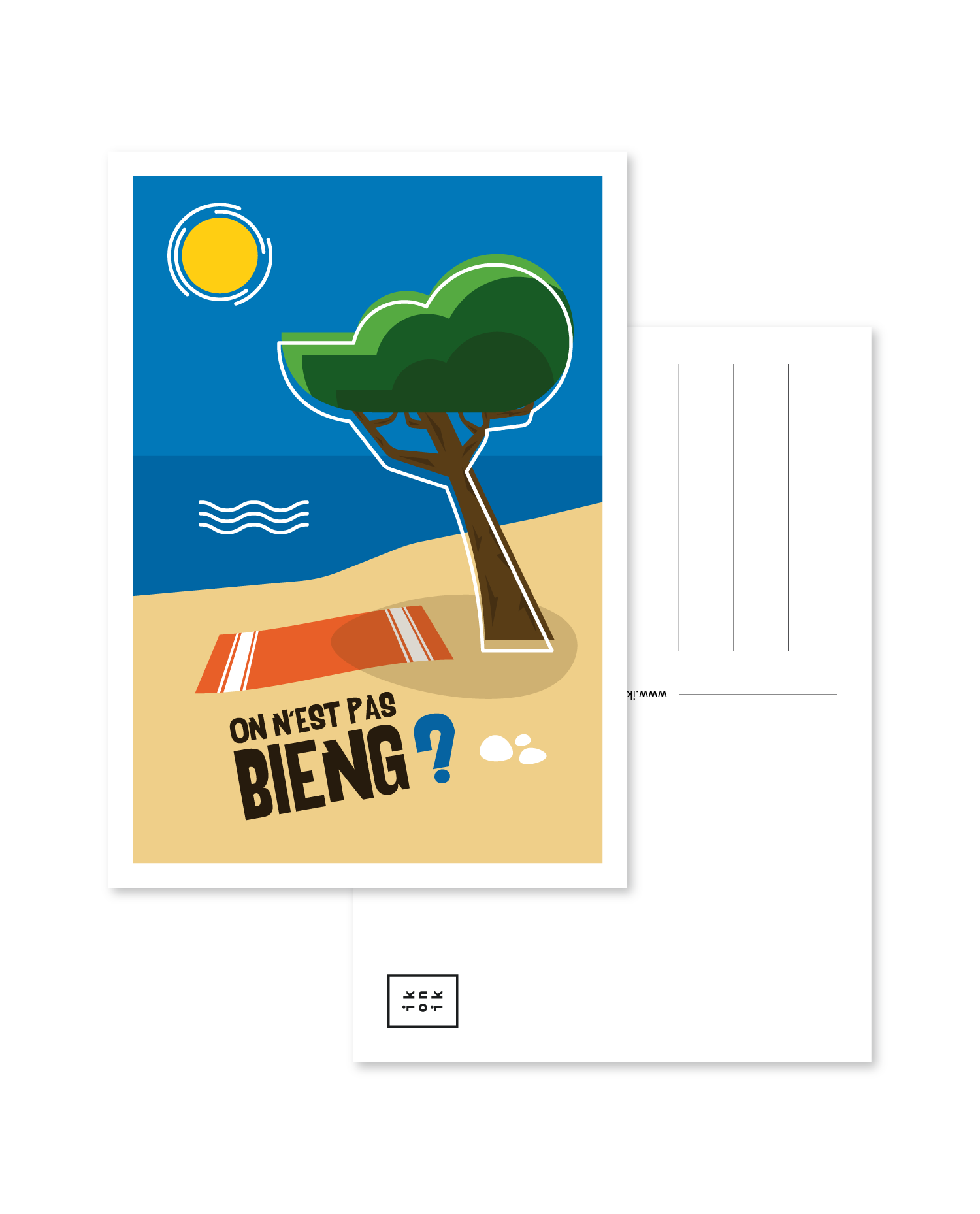 Postkarte | Das Nickerchen