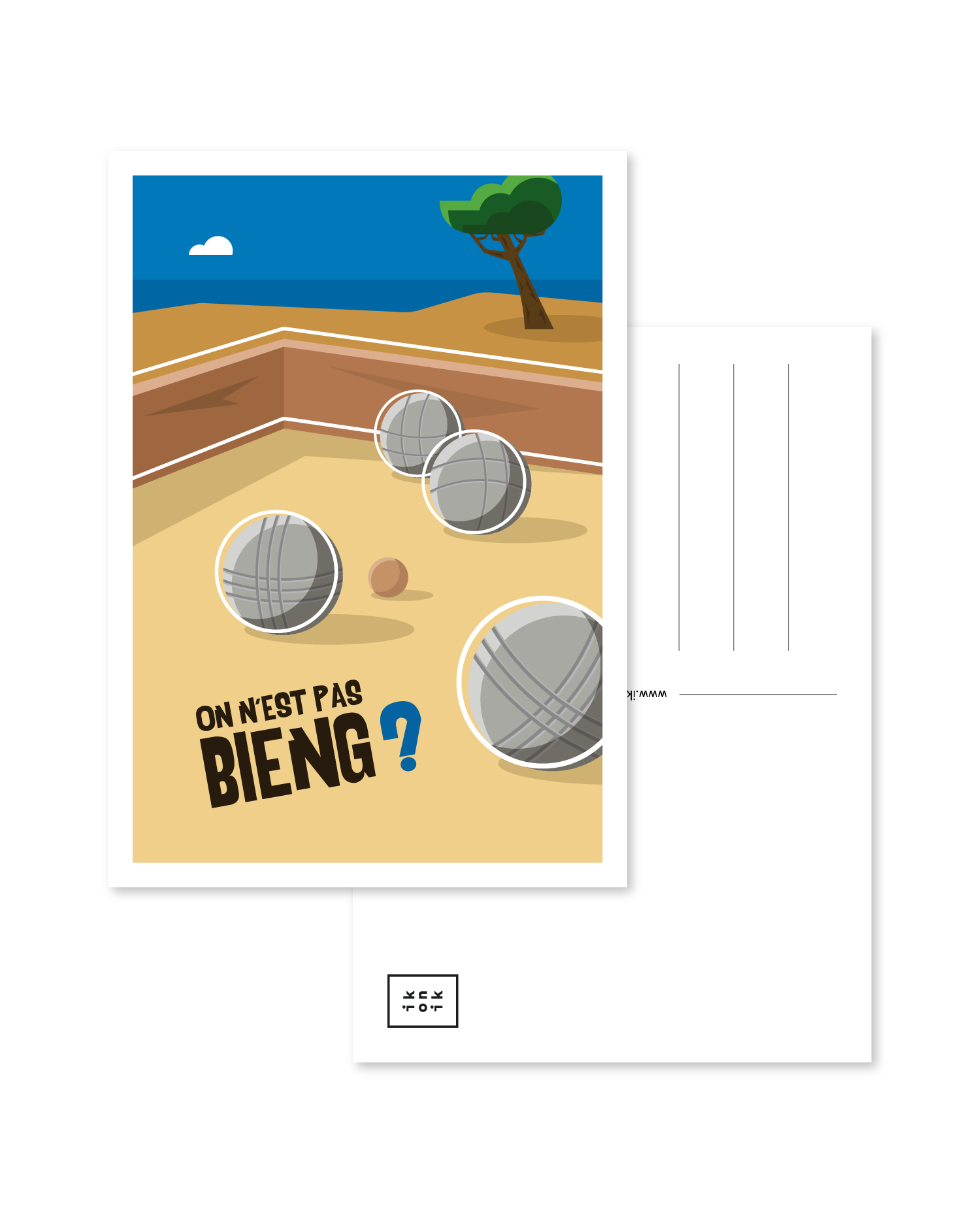 Postkarte | Boule