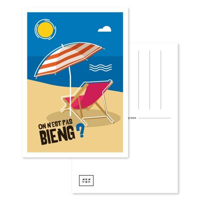 Postcard Le Transat | Aren't we well?- A5