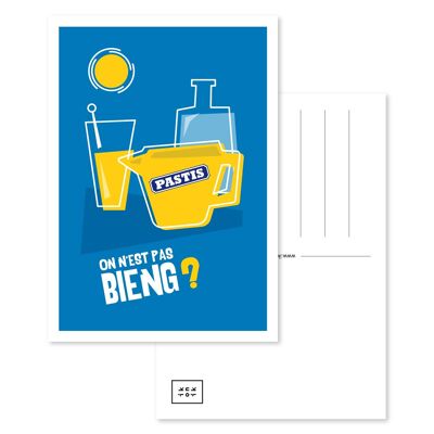 Cartolina Le Pastis | Non stiamo bene?- A5