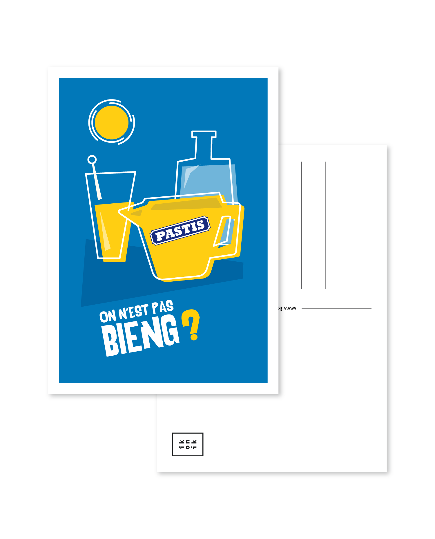 Postkarte | Pastis