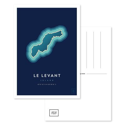 Postcard from Levant Island - A5