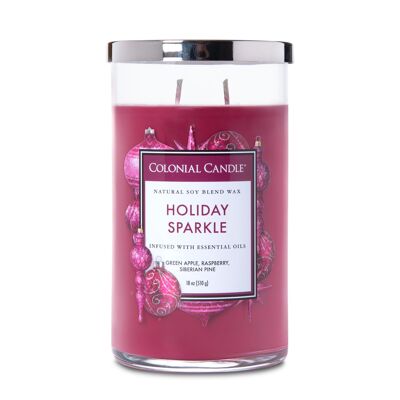 Classic cylinder holiday sparkle