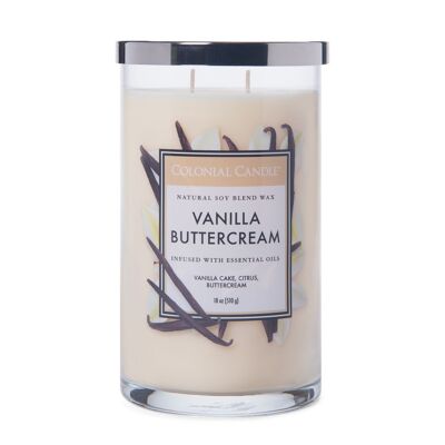 Classic cylinder vanilla buttercream