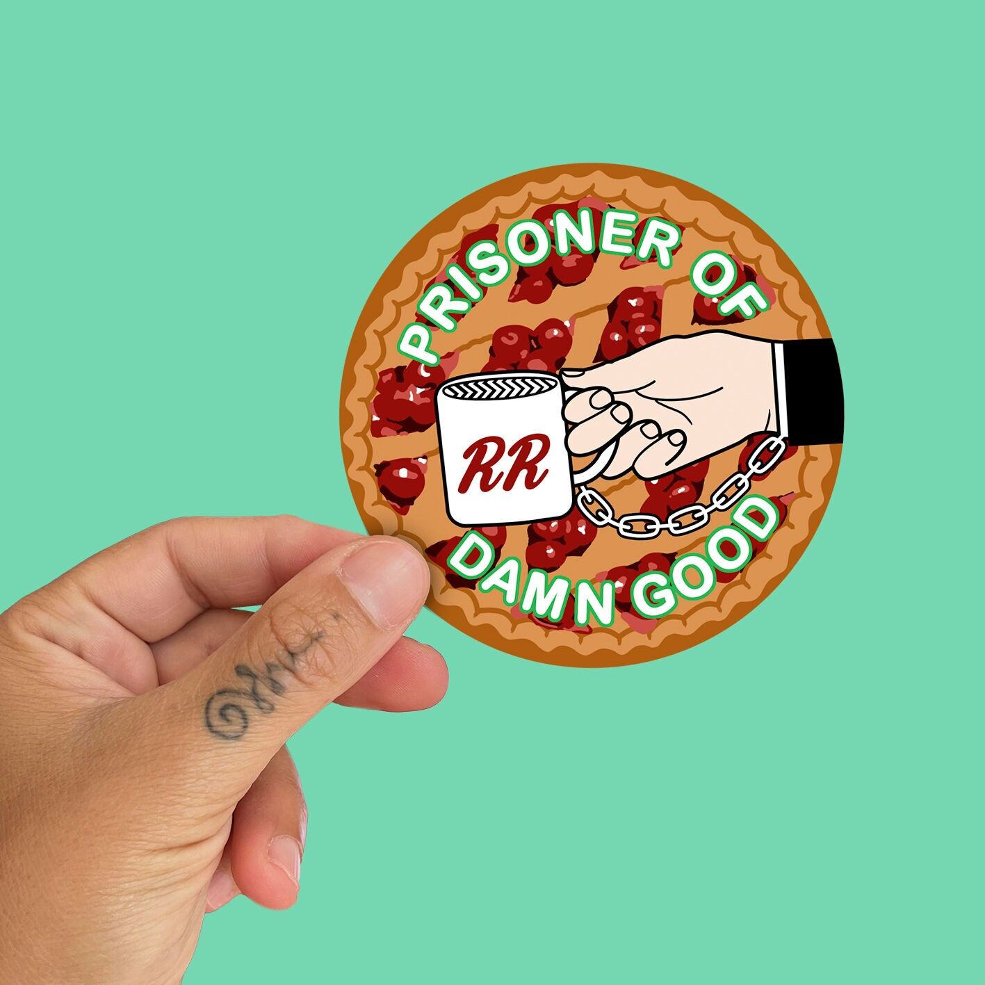 Verdammt guter Aufkleber in limitierter Auflage von La Barbuda