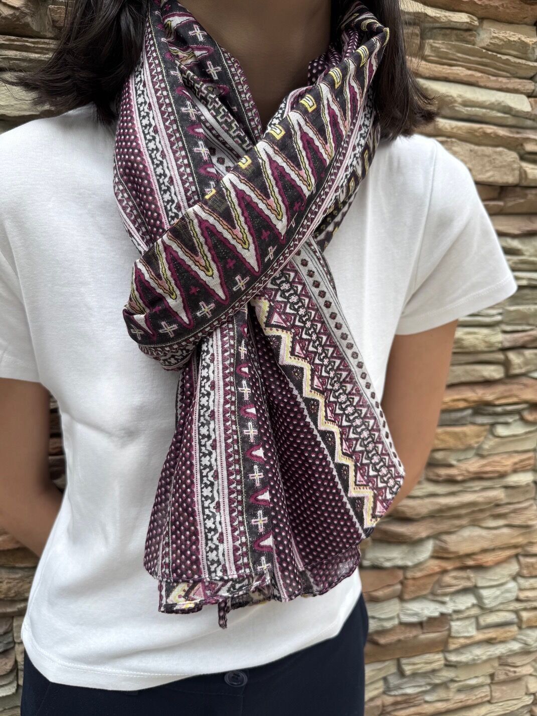 Pañuelo pareo 100 % algodón indio