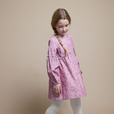 Abito in velluto a coste per abbigliamento invernale da bambina JGI95705