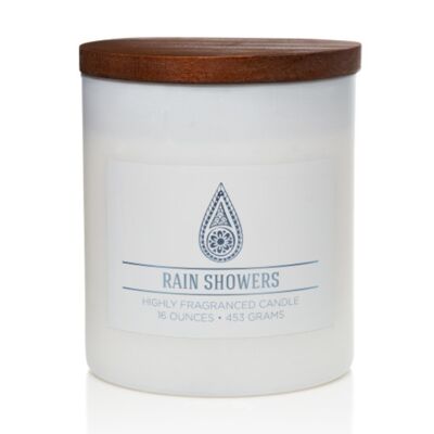 Wellness candle rain showers