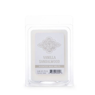 Wellness waxmelt vanilla sandalwood