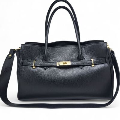 Sac cuir AUDACE Nero