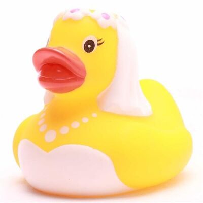 Mini canard en caoutchouc mariée - canard en caoutchouc
